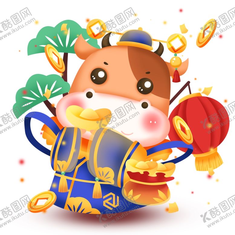 编号：87736705160359317885【酷图网】源文件下载-卡通牛形象