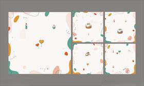 生日卡片邀请函贺卡背景