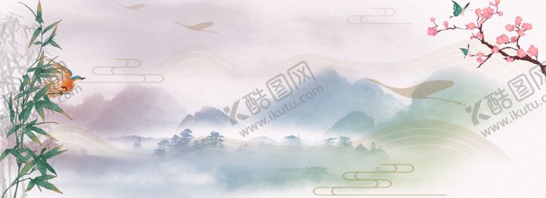 编号：84990505131208556297【酷图网】源文件下载-水墨山水风景画
