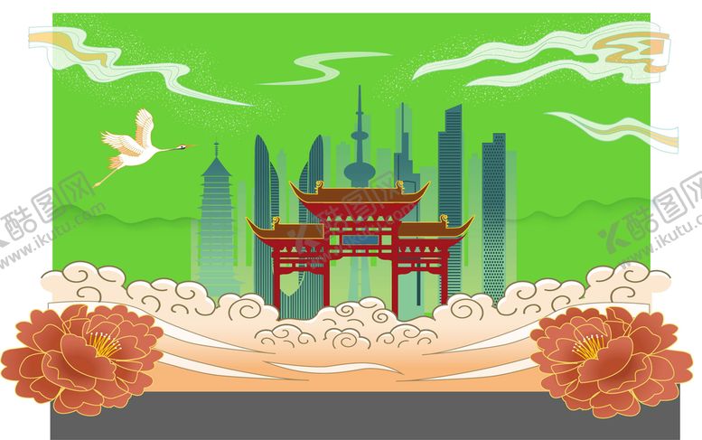 编号：28547909231840221572【酷图网】源文件下载-南京地标