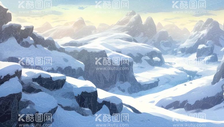 编号：79603109251634421509【酷图网】源文件下载-雪山