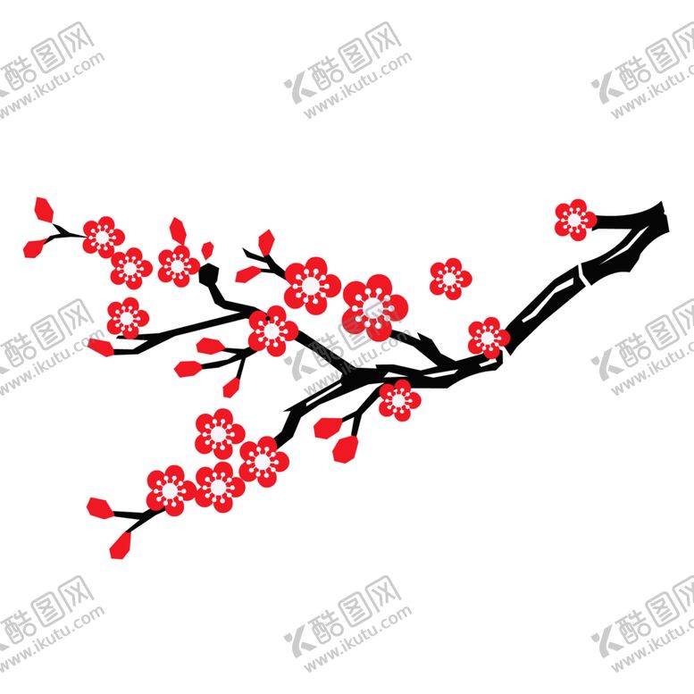 编号：28695705100104559932【酷图网】源文件下载-梅花素材