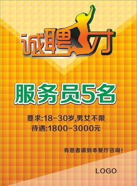 招聘招聘海报招聘广告招募