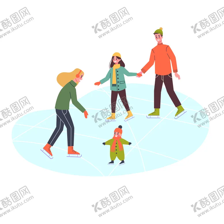 编号：59236109200330124705【酷图网】源文件下载-卡通人物插画