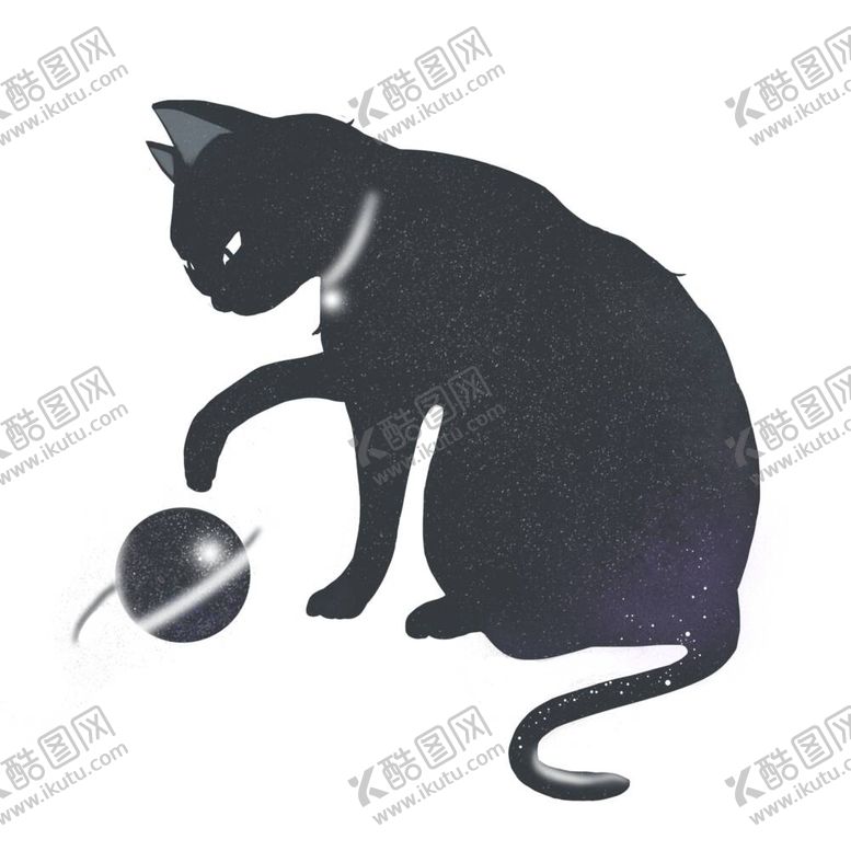 编号：62365611281833055824【酷图网】源文件下载-手绘卡通猫图片 