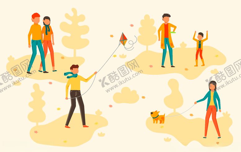 编号：52152205142129287669【酷图网】源文件下载-秋天服饰