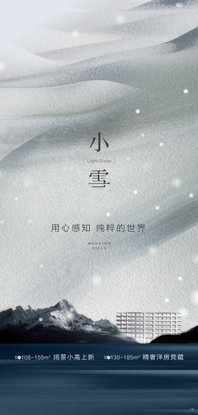 小雪地产海报