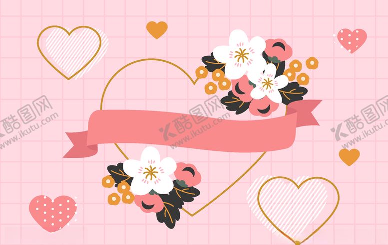 编号：69007710041014062598【酷图网】源文件下载-爱心背景