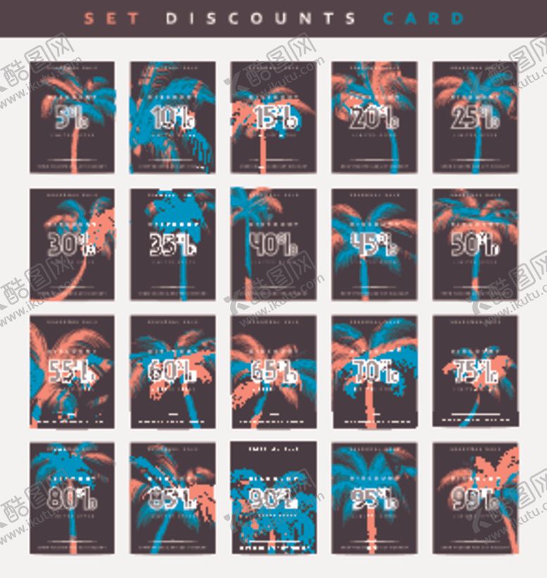 编号：83934311010045115187【酷图网】源文件下载-销售折扣卡