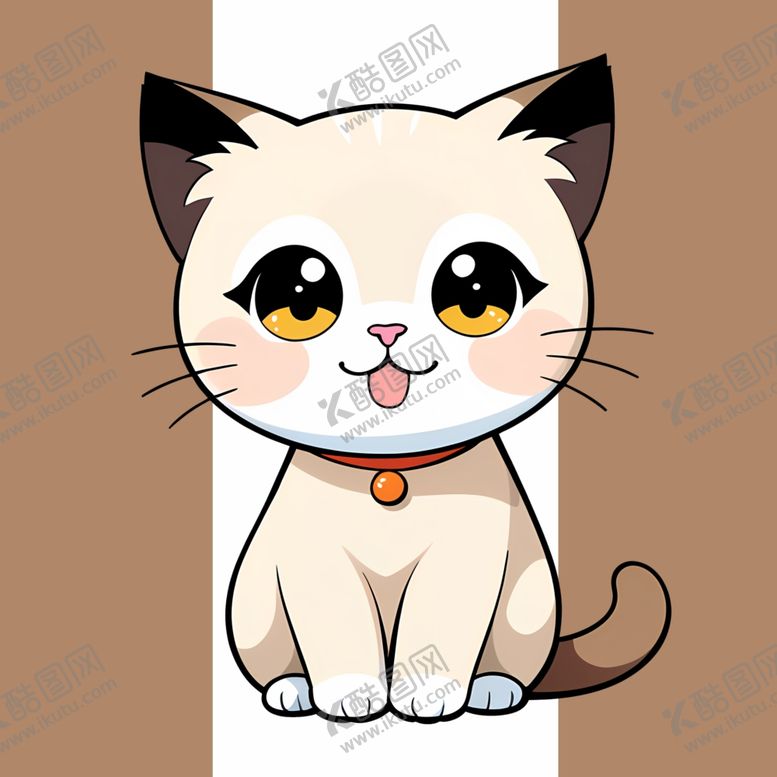 编号：34422702230511089237【酷图网】源文件下载-手绘卡通猫咪