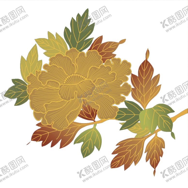 编号：77226009270331081551【酷图网】源文件下载-牡丹花