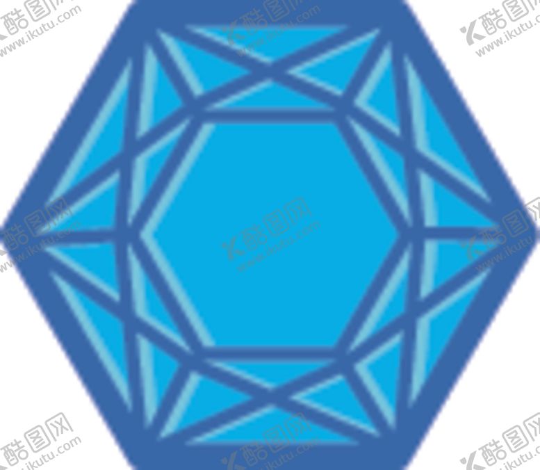 编号：54531807130738362965【酷图网】源文件下载-蓝色钻石