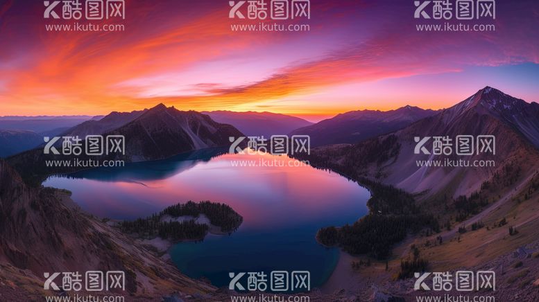 编号：36275010011722219782【酷图网】源文件下载-夕阳落山