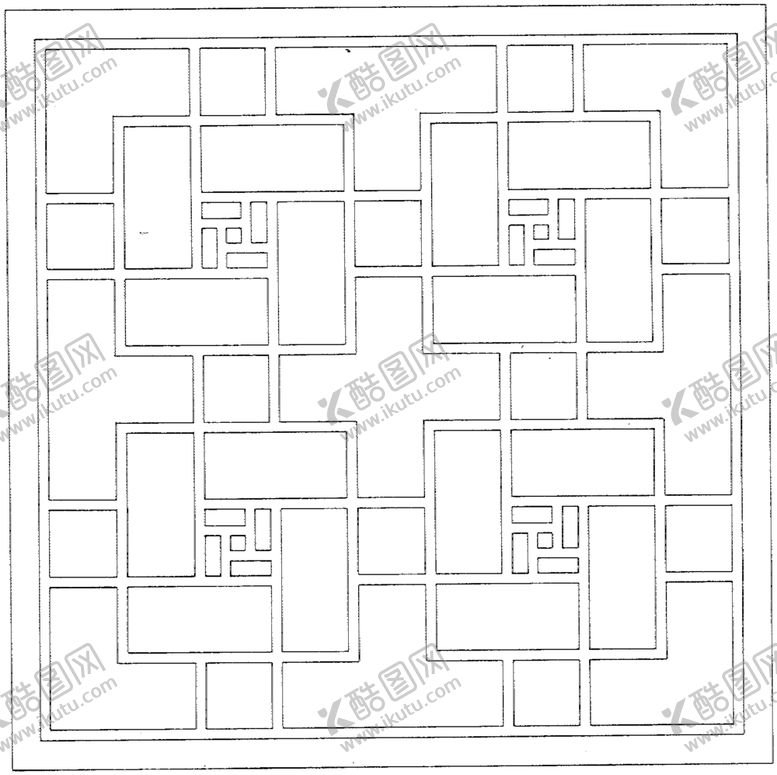 编号：40082209241236347616【酷图网】源文件下载-镂空花图案