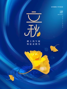 立秋一叶知天广告
