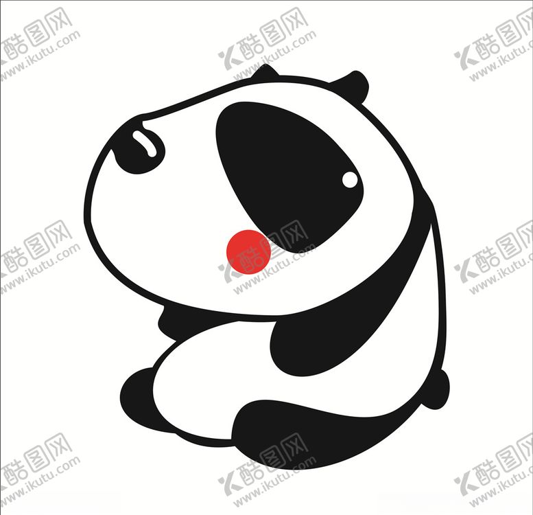 编号：29287710200217119672【酷图网】源文件下载-卡通熊猫