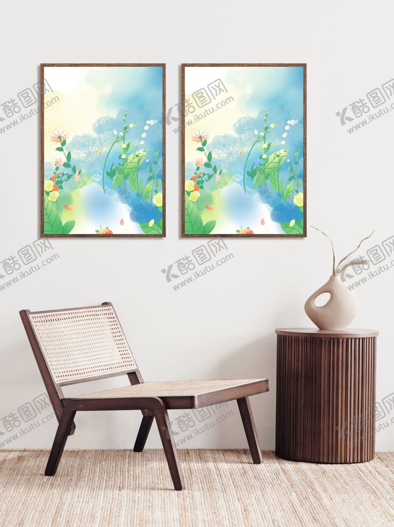 编号：26357702281735506329【酷图网】源文件下载-装饰画样机场景素材