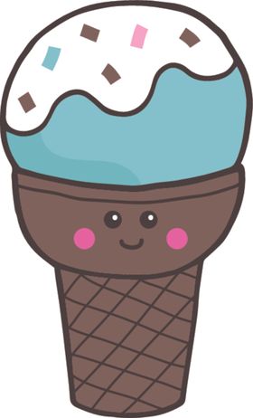 可爱食物表情卡哇伊AI设计素材