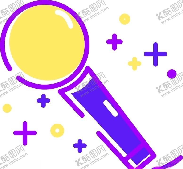 编号：69596109170651527145【酷图网】源文件下载-风格描边插画金话筒ai矢