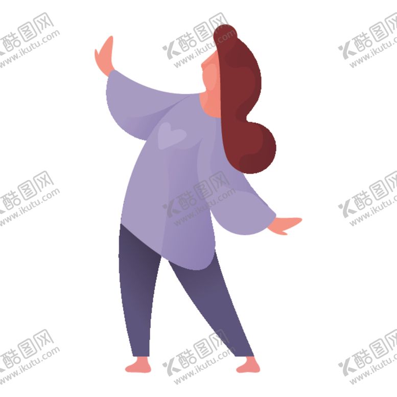 编号：77606307140256232488【酷图网】源文件下载-人物形象矢量插画