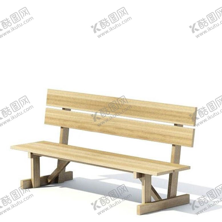 编号：87447001121343493088【酷图网】源文件下载-C4D模型公园长椅