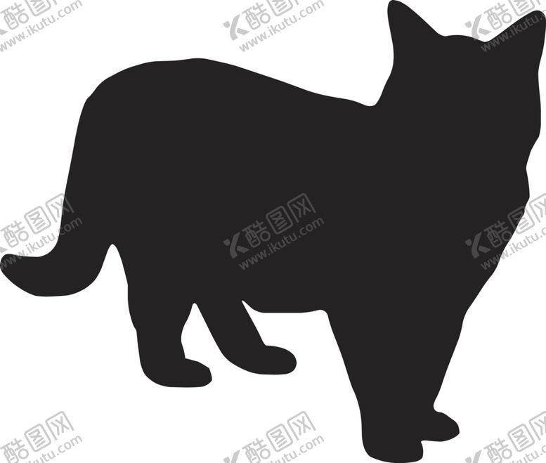 编号：19503104181446028159【酷图网】源文件下载-动物剪影