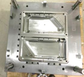 拼盘模具模型轮廓