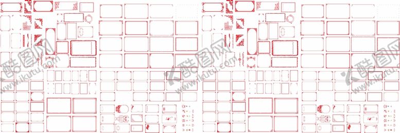编号：76543512050713491049【酷图网】源文件下载-中式欧式矢量花纹边框