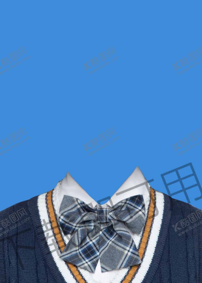 编号：38379809210226179592【酷图网】源文件下载-女生证件照衣服