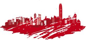 城市建筑插画装饰海报素材
