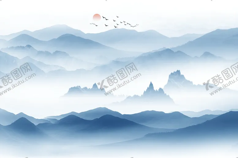 编号：88460606301354361702【酷图网】源文件下载-山水画