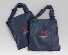 手提袋样机高档LOGO贴图子