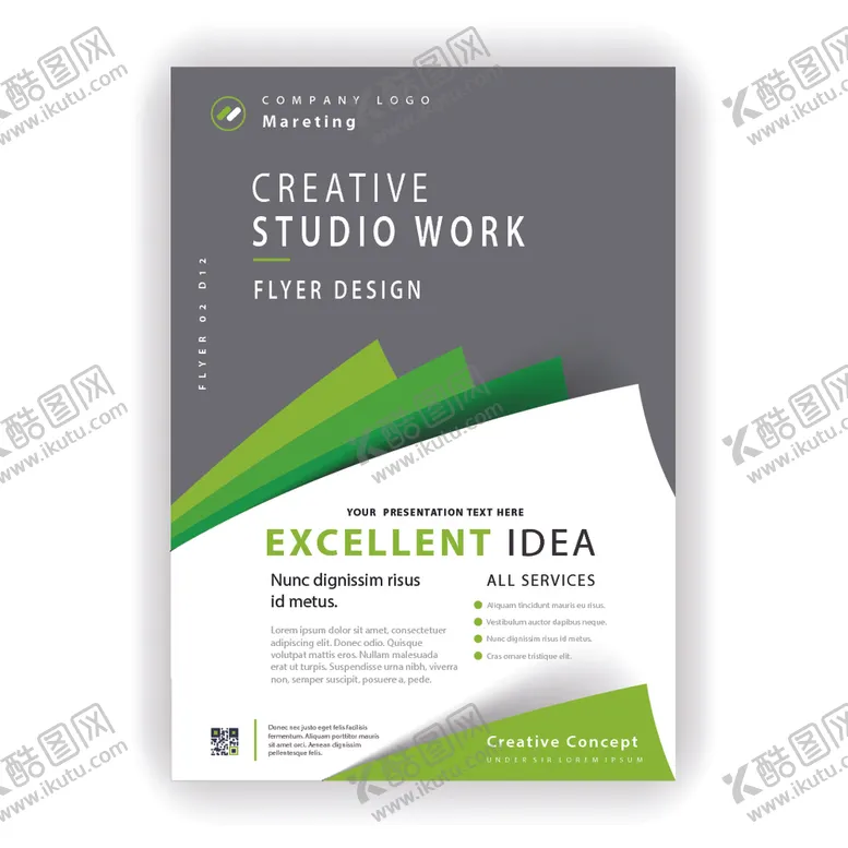 编号：37098809261628442308【酷图网】源文件下载-宣传单页商业海报画册封面