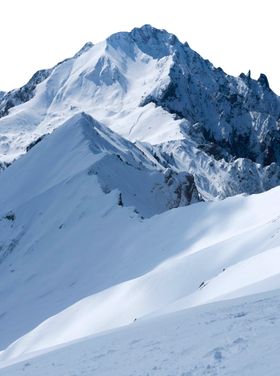 雪山山峰