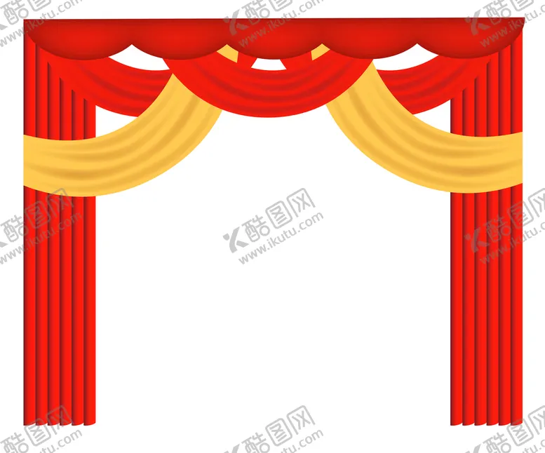 编号：54839609241923598365【酷图网】源文件下载-红色幕布