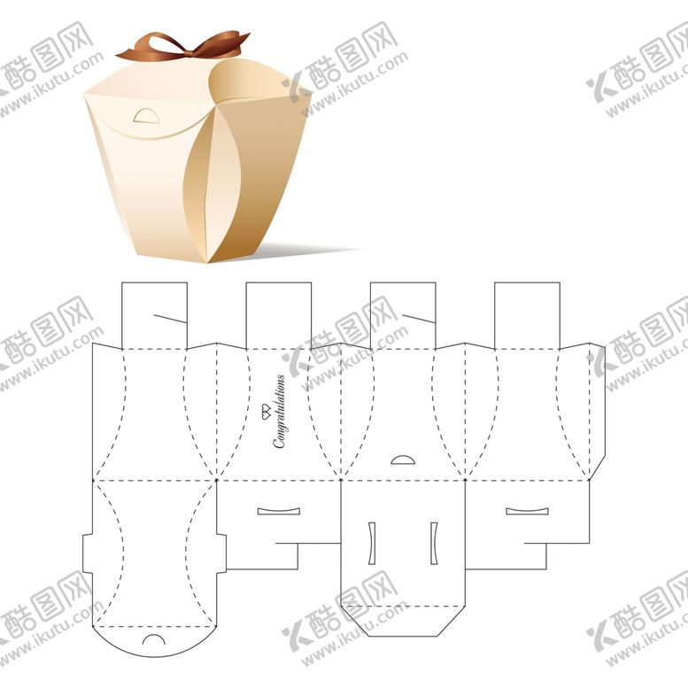 编号：41890609290007059160【酷图网】源文件下载-包装盒刀模