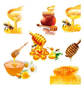 蜂蜜素材