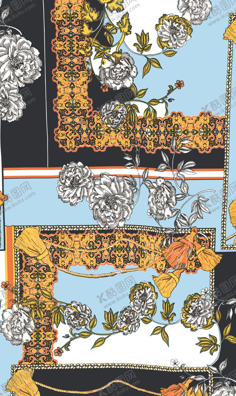 编号：44298909131249561640【酷图网】源文件下载-欧美风裁片