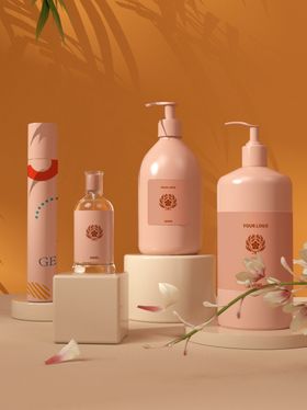 化妆品样机美容素材模板洗面奶