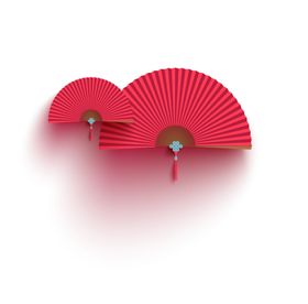 古典扇子背景