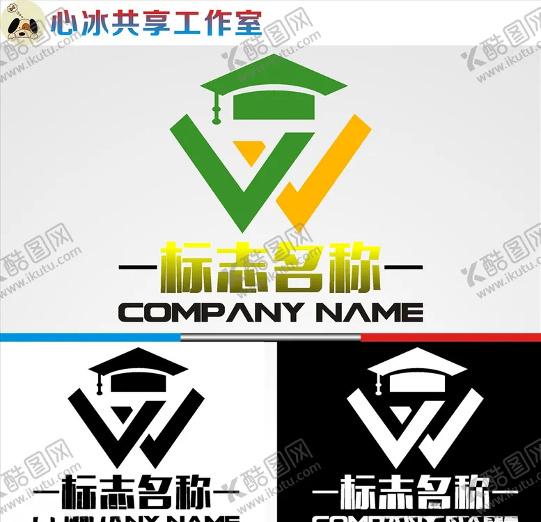 编号：85106209131035227624【酷图网】源文件下载-教育logo