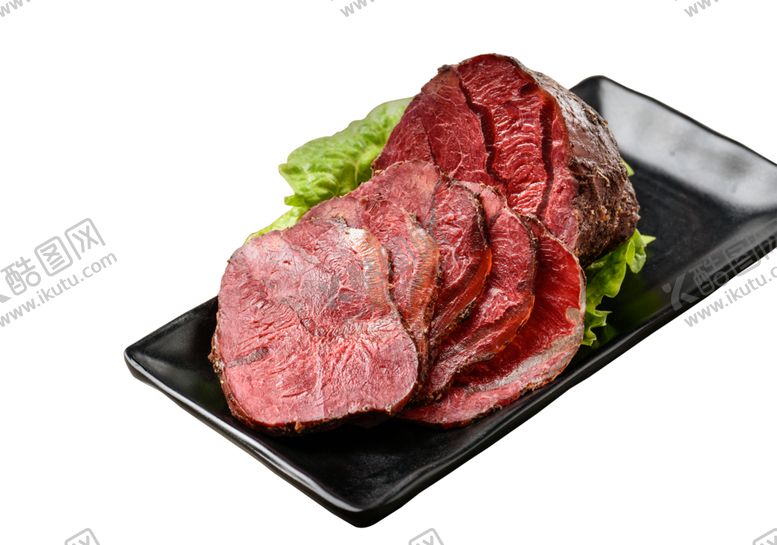 编号：89128504210530184334【酷图网】源文件下载-酱牛肉美食食材海报素材