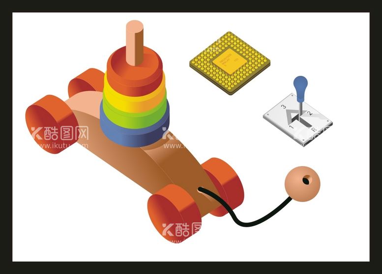 编号：31785910110008363962【酷图网】源文件下载-手绘儿童玩具 