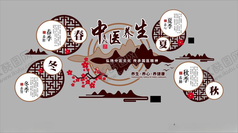 编号：98394702051230118501【酷图网】源文件下载-中医文化墙