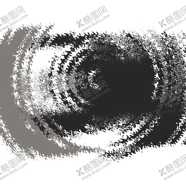 编号：44080210130020122774【酷图网】源文件下载-卡通水墨元素