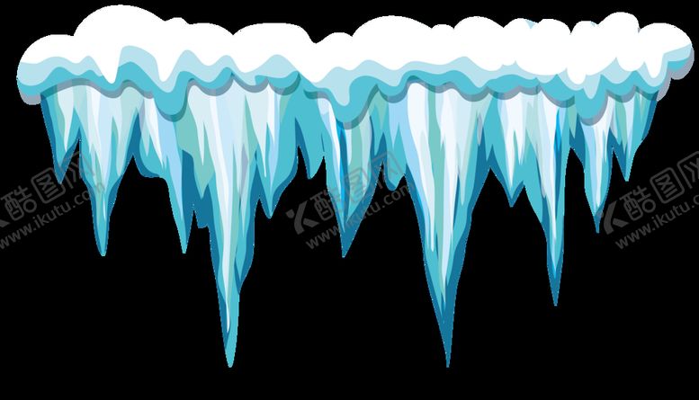 编号：18054210151343294038【酷图网】源文件下载-冬天大雪结冰的冰锥
