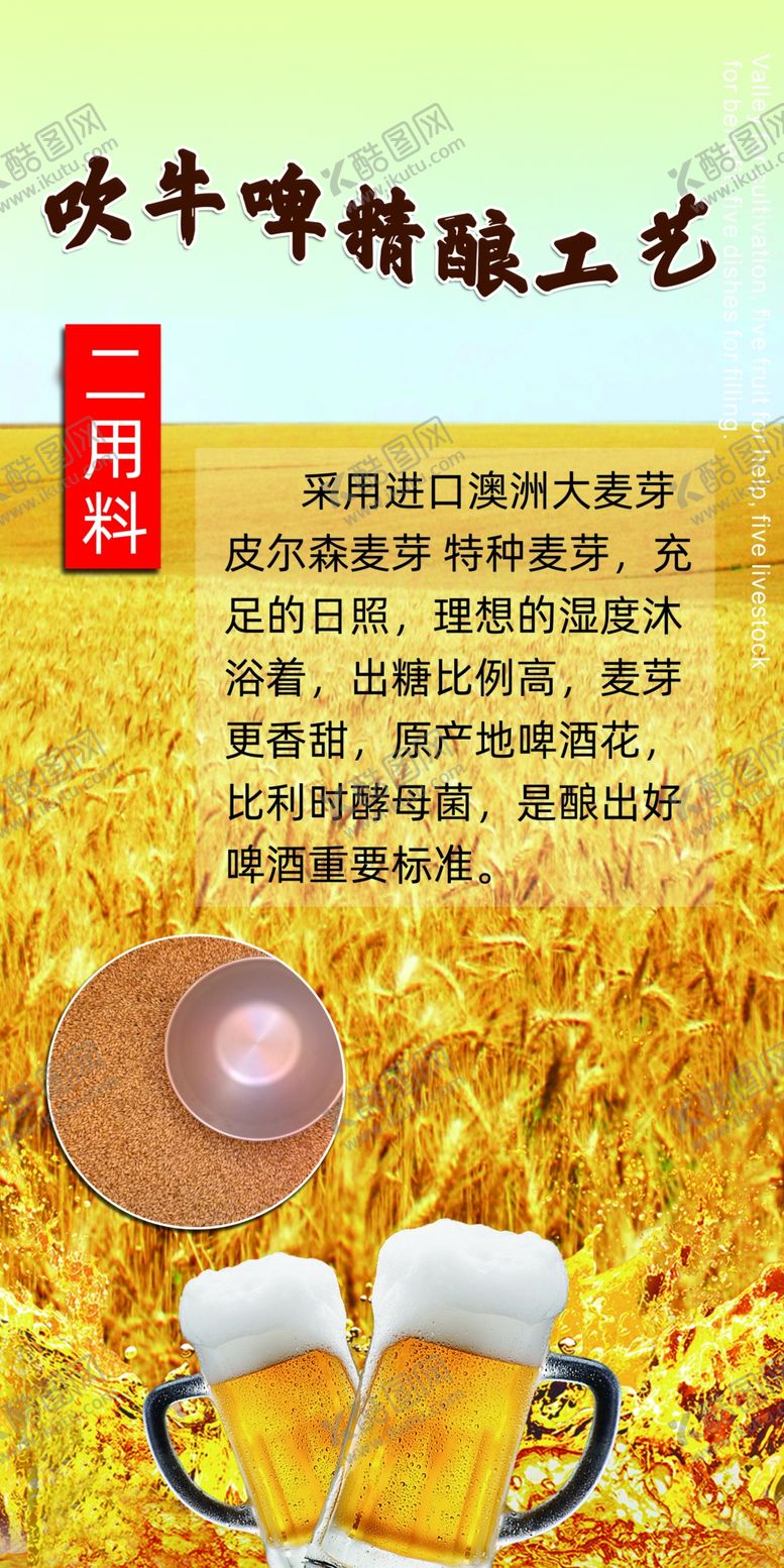 编号：69594105120153032705【酷图网】源文件下载-精酿啤酒工艺用料