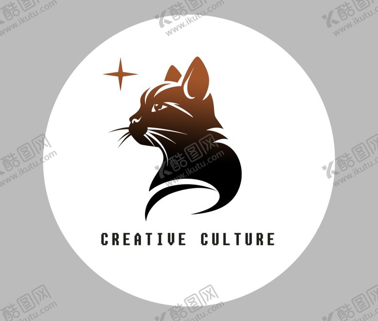 编号：63181101281634472090【酷图网】源文件下载-猫元素logo