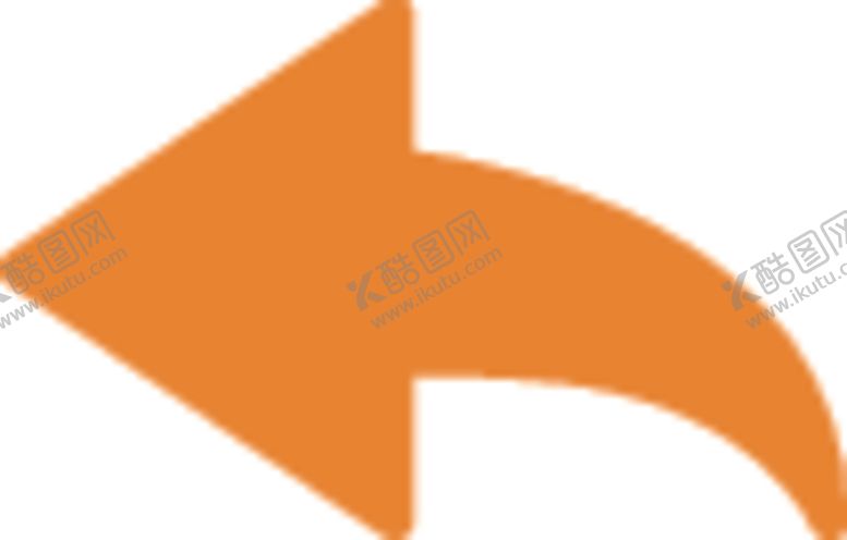 编号：94321007080451555193【酷图网】源文件下载-橙色箭头