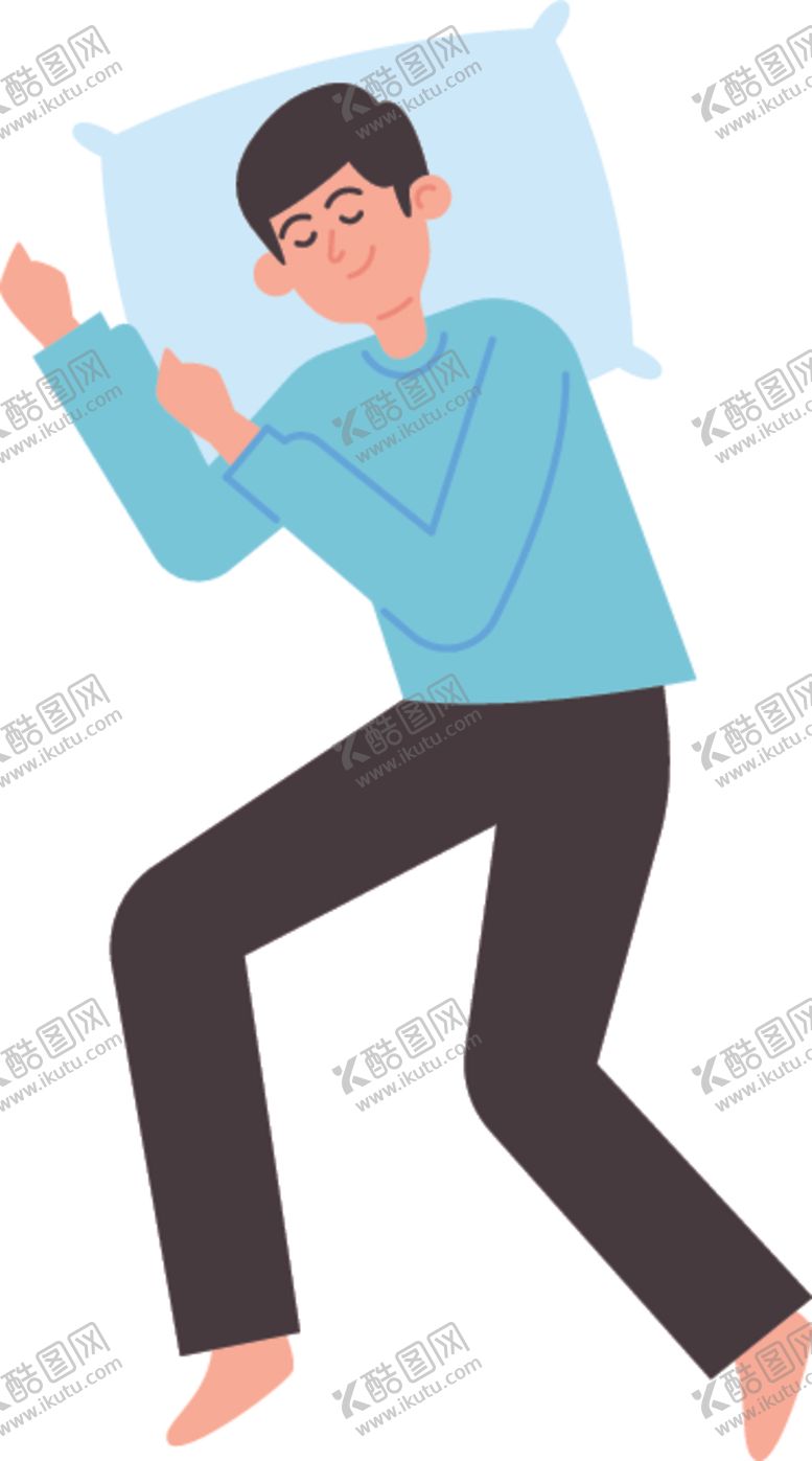 编号：36627904131410401138【酷图网】源文件下载-睡觉姿势